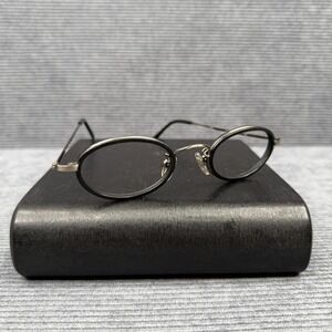 Colors in Optics C005 Small Oval Reading Glasses Silver Black Vintage Style Y2k